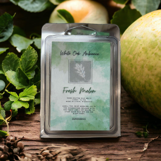 Fresh Melon Wax Melts - White Oak Ambience Wax Melt