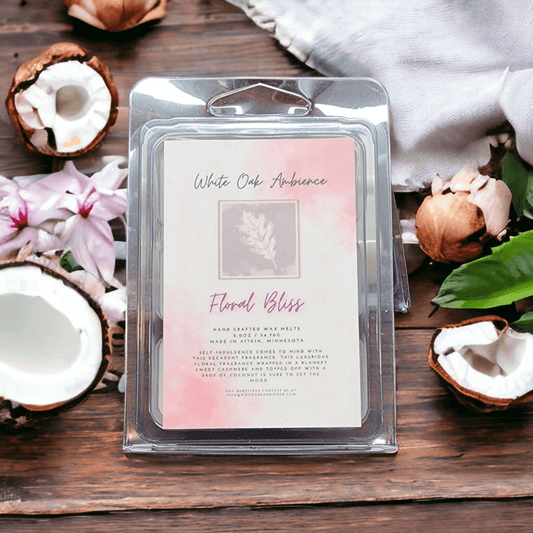 Long Lasting Floral Bliss Wax Melt - White Oak Ambience Wax Melt