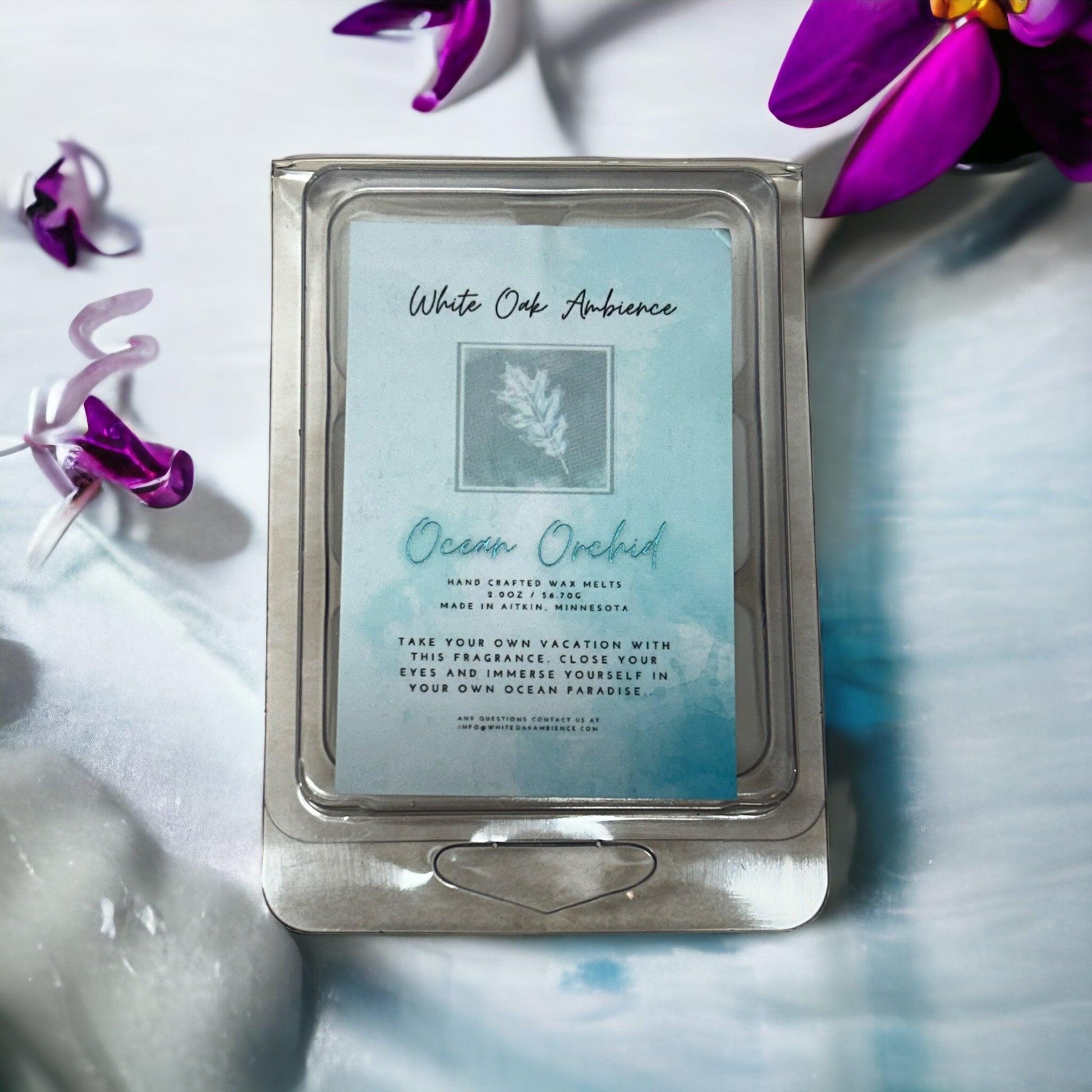 Ocean Orchid Wax Melt - White Oak Ambience Wax Melt