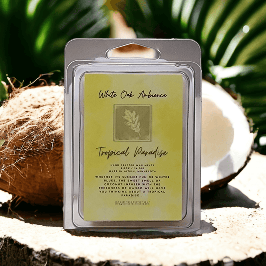 Tropical Paradise Wax Melt - White Oak Ambience Wax Melt